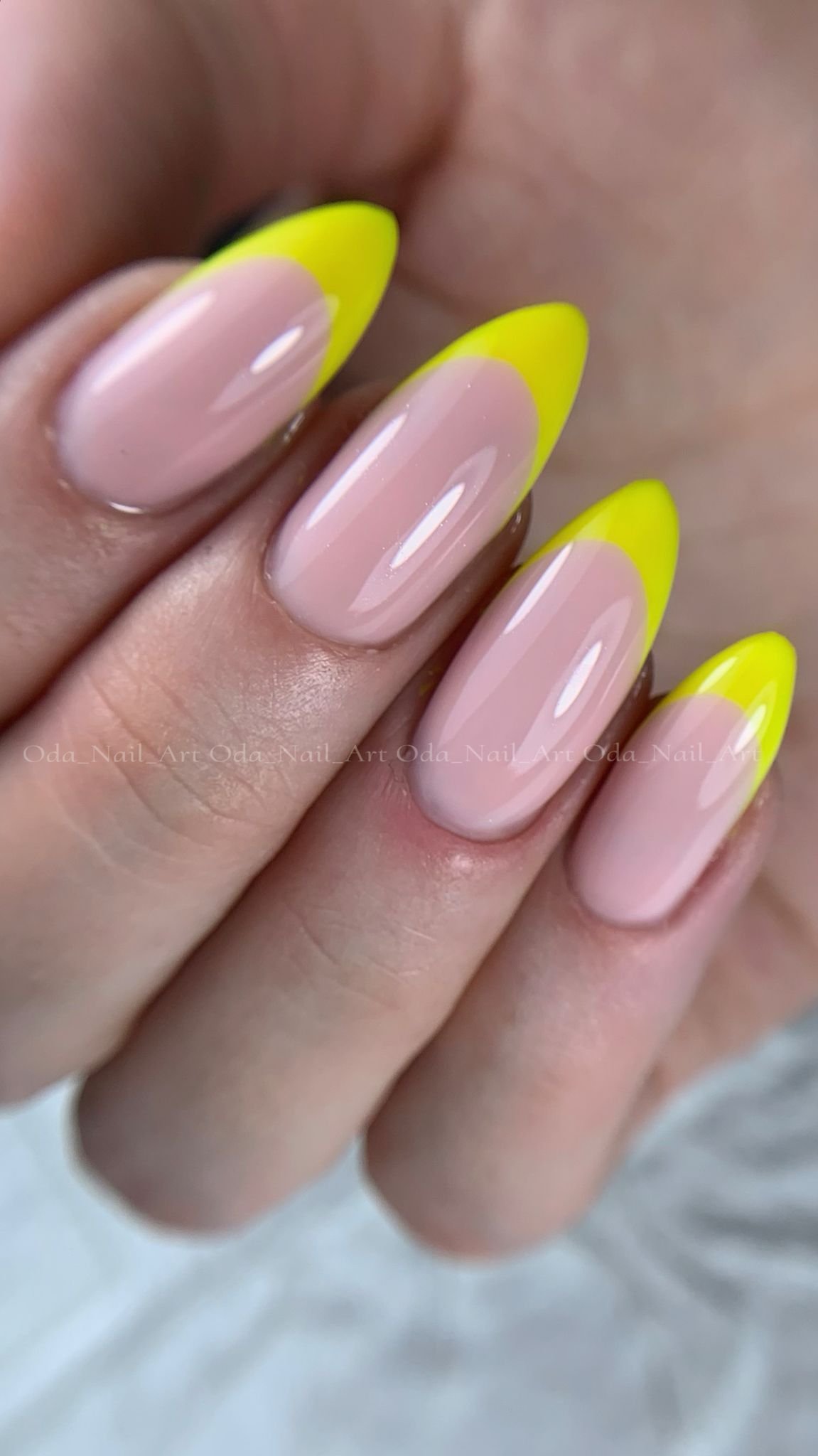 Stunning Manicure Overlay at Oda Nails Art