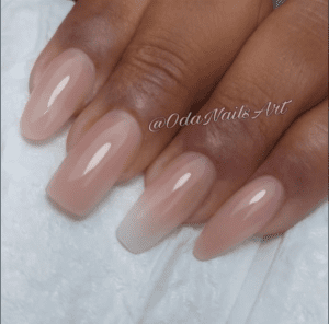 stunning acrylic nails extension at oda nails art
