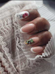 Perfectly acrylic nails extensions at oda nails art